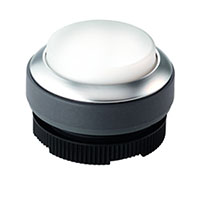 RAFI USA - 1.30.270.221/2200 - PB PROTRUDING LENS RND WHT