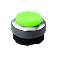 RAFI USA - 1.30.270.221/2500 - PB PROTRUDING LENS RND GRN