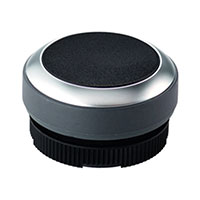 RAFI USA - 1.30.270.021/0100 - PB FLUSH LENS RND BLACK