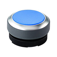 RAFI USA - 1.30.270.021/2600 - PB FLUSH LENS RND BLUE