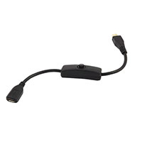 Raspberry Pi - CPAL-MICRO-MF-002 - MICRO USB CABLE W/INLINE SWITCH