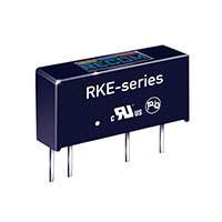 Recom Power - RKE-2405S/H - CONV DC/DC 1W 24VIN 05VOUT THT S