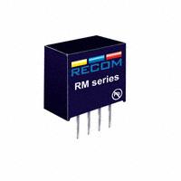 Recom Power - RM-0505S/E - DC/DC CONVERTER 0.25W 5VIN 5VOUT