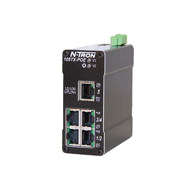 Red Lion Controls - 105TX-POE - 105TX-POE SWITCH