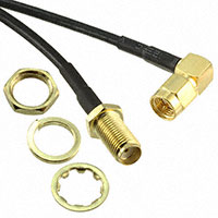 RF Solutions - CBA-SMAMR-SMAF - SMA MALE R/ANGLE -RG174-SMA FEM