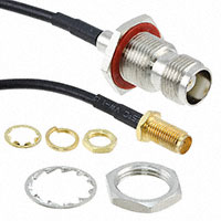 RF Solutions - CBA-TNCF-SMAF - TNC FEM BULKHEAD-RG174-SMA FEMAL