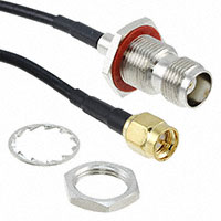 RF Solutions - CBA-TNCF-SMAM - TNC FEM BULKHEAD-RG174-SMA MALE