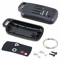 RF Solutions - ENCL-KIT3 - KEY FOB ABS BLK 0.67"L X 1.42"W
