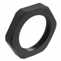 Essentra Components - CGLN-NPT-1-BK - LOCK NUT 1.653" NYLON NPT-1