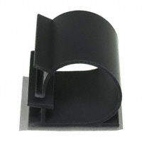 Essentra Components - KKL-12-RT - CBL CLIP C-TYPE GRAY ADHESIVE