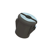 Essentra Components - SB-1 - BUSHING SPLIT 0.150" NYLON BLACK