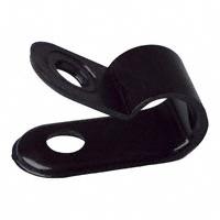 Essentra Components - N-4-BK - CBL CLAMP P-TYPE BLACK FASTENER
