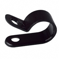 Essentra Components - N-7-BK - CBL CLAMP P-TYPE BLACK FASTENER