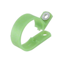 Essentra Components - NM-20-R20 - CBL CLAMP P-TYPE GREEN FASTENER