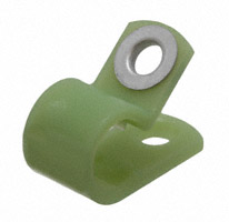 Essentra Components - NM-6-R6 - CBL CLAMP P-TYPE GREEN FASTENER