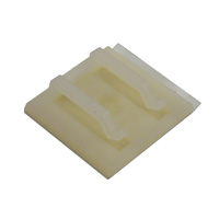 Essentra Components - SFCC-8-01A-RT - CBL CLIP FLAT CTYPE ADH FASTENER