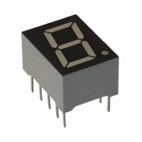 Rohm Semiconductor - LA-401XN - DISPLAY 7SEG 10.16MM 1DGT YLW CC
