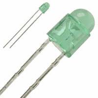 Rohm Semiconductor - SLR-343MGT32 - LED GRN DIFF 3MM ROUND T/H
