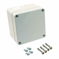 Rose Enclosures - 030808060 - BOX PLASTIC GRAY 3.23"L X 3.15"W