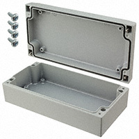 Rose Enclosures - 041020060 - BOX ALUM GRAY 3.94"L X 7.87"W