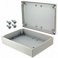 Rose Enclosures - 042028070 - BOX ALUM GRAY 11.02"L X 7.87"W