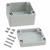 Rose Enclosures - 090808060 - BOX ABS GRAY 3.23"L X 3.15"W