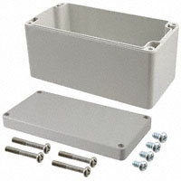 Rose Enclosures - 090816090 - BOX ABS GRAY 6.3"L X 3.15"W