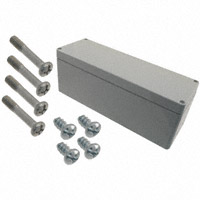 Rose Enclosures - 090823090 - BOX ABS GRAY 9.06"L X 3.15"W