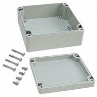 Rose Enclosures - 091212090 - BOX ABS GRAY 4.8"L X 4.72"W