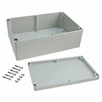 Rose Enclosures - 091624090 - BOX ABS GRAY 9.45"L X 6.3"W