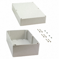 Rose Enclosures - 091624120 - BOX ABS GRAY 9.45"L X 6.3"W