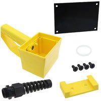 Rose Enclosures - 292120000 - BOX PLASTIC YLW 3.35"L X 4.53"W