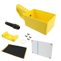 Rose Enclosures - 292150000 - BOX PLASTIC YLW 3.35"L X 4.13"W