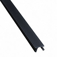 Rose+Krieger - 4008570 - COVER STRIP BLACK, 2METER LENGTH