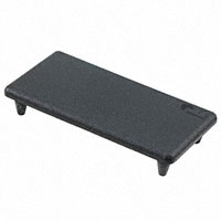 Rose+Krieger - 4030421 - PLASTIC END CAP 40X80MM, BLACK