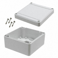Bopla Enclosures - EM 212 F - BOX PLASTIC GRAY 3.94"L X 3.94"W