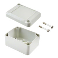 Bopla Enclosures - EM 206 F - BOX PLASTIC GRAY 2.56"L X 1.97"W