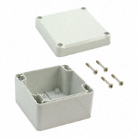 Bopla Enclosures - EM210 - BOX PLASTIC GRAY 3.23"L X 3.15"W