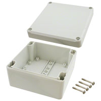 Bopla Enclosures - EM 212 - BOX PLASTIC GRAY 3.94"L X 3.94"W