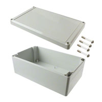 Bopla Enclosures - EM 221 F - BOX PLASTIC GRAY 7.87"L X 4.72"W