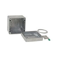 Rose Enclosures - 011010088 - BOX ALUM UNPAINTED 3.94"LX3.94"W