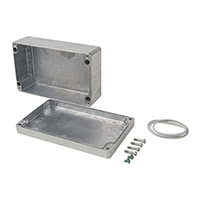 Rose Enclosures - 011626098 - BOX ALUM UNPAINTED 10.24"LX6.3"W