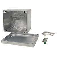 Rose Enclosures - 012320188 - BOX ALUM UNPAINTED 9.13"LX7.95"W