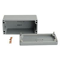 Rose Enclosures - 020816080 - BOX FIBERGLASS GRAY 6.3" X 2.95"