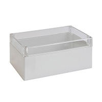 Bopla Enclosures - 02215100 - BOX PLSTC GRAY/CLR 4.72"LX3.15"W