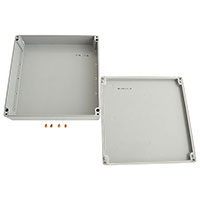 Rose Enclosures - 023636090 - BOX FIBERGLASS GRY 14.17"X14.17"