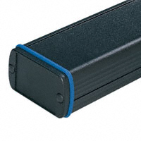 Bopla Enclosures - ABP6000100SET - BOX ALUM BLACK 3.94"L X 2.24"W