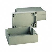 Rose Enclosures - 040808080 - BOX ALUM GRAY 3.15"L X 3.15"W