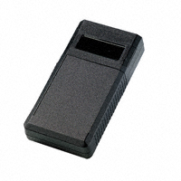 Bopla Enclosures - BOS 757 - BOX ABS BLACK 6.18"L X 3.31"W