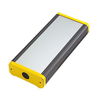 Rose Enclosures - 29131000 - BOX ALUM BLK/YLW 17.32"LX7.52"W